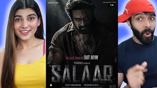 Salaar Release Trailer Reaction  Hindi  Prabhas  Prashanth Neel  Prithviraj  Hombale Films [upl. by Lyndel]