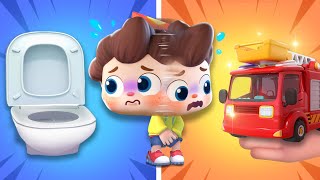 Go to the Bathroom Baby  Potty Song  Good Habits  Nursery Rhymes amp Kids Songs  BabyBus [upl. by Euqina842]