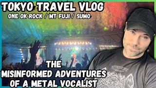 Travel Vlog Tokyo  One Ok Rock  Mt Fuji  Sumo  Red Light District [upl. by Kacerek]