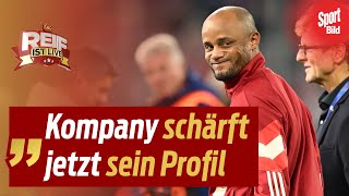 FC Bayern Trainer Vincent Kompany emotional nach Kantersieg  Reif ist Live [upl. by Willock8]