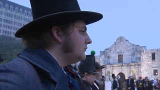 ‘Dawn of the Alamo’ event honors those who fought died at Alamo [upl. by Alverson]