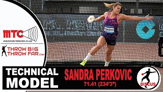 SANDRA PERKOVIC Discus Breakdown [upl. by Hax]