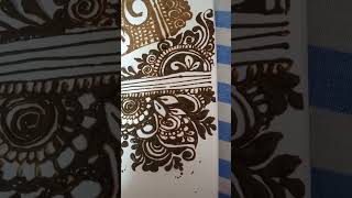 beautiful mehendi design for hand youtube shorts [upl. by Sammer707]