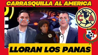 CARRASQUILLA AL AMÉRICA PRENSA PANAMEÑA ENLOQUECE EN VIVO Y PIERDE LA CORDURA [upl. by Yrocaj]