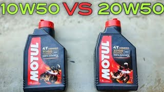 Liquimoly 10w50 VS 15W50  Best Performance Engine Oil For Bike [upl. by Missak]