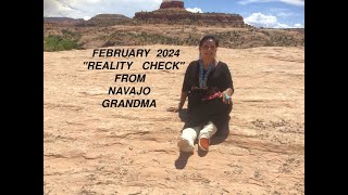 Navajo Grandma quotREALITY CHECK FROM NAVAJO GRANDMAquot [upl. by Ytinav]