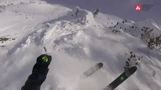 GoPro Winning Run Logan Pehota  FWT18 Kicking Horse Golden BC [upl. by Ebert]