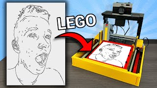 This LEGO Machine DRAWS BETTER Than YOU maybe [upl. by Jezabella]