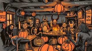 Lofi Halloween Tavern  chill amp spooky beats 🎃 [upl. by Trilby476]