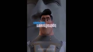 Metro Man vs Tighten megamind metroman tighten titan dreamworks [upl. by Templas745]