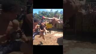 BRUTAL HIT martialarts mma mmafighter street topdog combatsport bareknucklefighter topfight [upl. by Pontone]