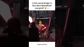 Is the sound design in Star Wars Battlefront any good 🎧💥 starwars starwarsbattlefront sound [upl. by Ynattirb163]