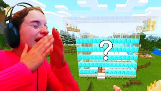 Sabre Cried WHO BUILDS THE BEST MYSTERY HOUSE Minecraft Gaming w The Norris Nuts [upl. by Bibbye]