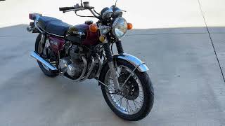 1974 Honda CB550 Walk Around [upl. by Tiffani]