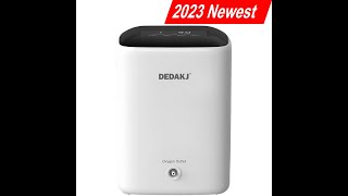 The uncover video 2023 newest DEDAKJ oxygen concentrator with reliable 1 year quality warranty [upl. by Nixon]