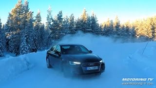 Testing Audis new quattro ultra allwheel drive system [upl. by Norby782]