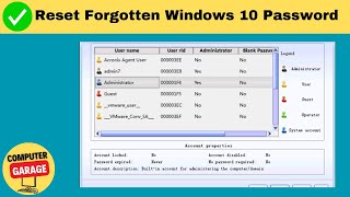 How to Reset Your Forgotten Windows 10 Password  Free Method 🔑 [upl. by Marchak]