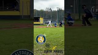 Icesharks Altdorf U15 at Fürth Pirates highlight bbsv baseball pitch youth [upl. by Loralee49]