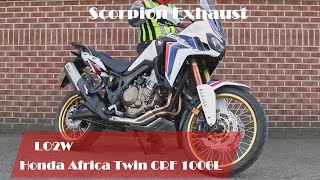 Ultimate Exhaust Sound Honda Africa Twin CRF 1000L  Akrapovic Remus SCProject Arrow [upl. by Raddy295]