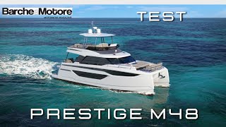 Prestige M48 catamarano a motore ideale seconda casa [upl. by Nimesay270]