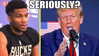 Donald Trump Gets ABSURDLY Racist While Praising NBA Superstar [upl. by Sally]