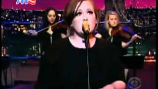 Adele Hometown Glory Live on Late Show with David Letterman [upl. by Goldstein173]