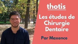 Comment devenir Dentiste  Maxence présente les études dodontologie  Thotis [upl. by Ahsiad]