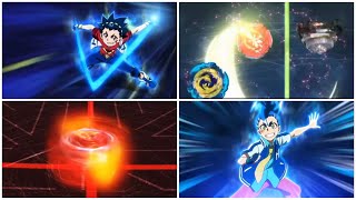 All Special Moves in Beyblade Burst QuadStrike [upl. by Hofmann89]