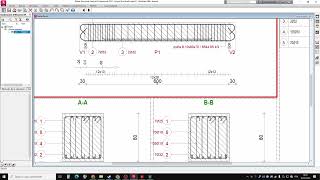 Mise en forme du plan de ferraillage sous Robot [upl. by Marciano]