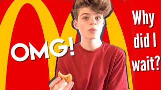 FIRST TIME TRYING MCDONALDS TRUE REACTION [upl. by Noel]