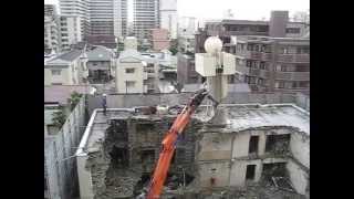 Nishinomiya Apartment Demolition [upl. by Chernow694]