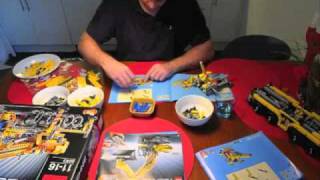 Assembly of LEGO Crane 8053 [upl. by Naols147]