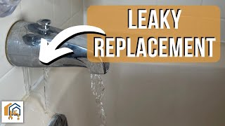 Complete Steps to Replace an Old Leaky Tub Spout [upl. by Daegal]