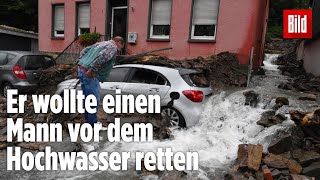 Hochwasser in Deutschland FlutKatastrophe tötet mehrere Menschen [upl. by Eliathas]