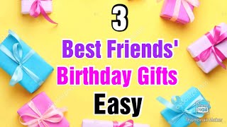 3 Easy DIY Birthday Gift Ideas for Best Friend Handmade Birthday Gifts Paper Gift Ideas [upl. by Hereld]