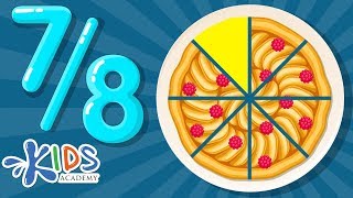 Fractions for Kids  Math for 2nd amp 3rd Grades  Kids Academy [upl. by Elamaj]