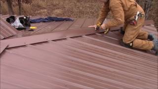 Building My Own Home Episode 47  Trimming the Gables on the Back Roof [upl. by Hanni]