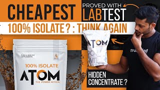 ASITIS ATOM ISOLATE LAB TESTED BY TRUSTIFIED  review health gym fitness [upl. by Clardy]