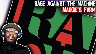 Rage Against The Machine  Maggies Farm  REACTIONREVIEW [upl. by Chapnick]