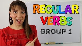 🗽😱 Verbos Regulares e Irregulares en Inglés con Pronunciación y Significado en Español 📚 [upl. by Iblehs]