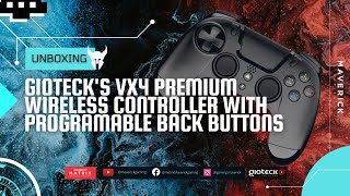 Unboxing Giotecks VX4 Premium Wireless Controller [upl. by Mayyahk965]