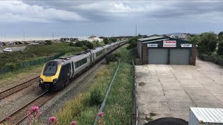 Trains at Abergele and pensarn in July [upl. by Bowden691]