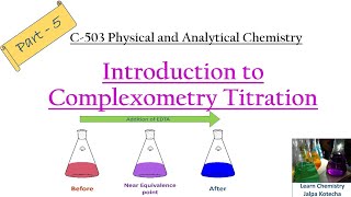 Part5  Metal ion Indicators for Complexometric Titration [upl. by Earaj342]