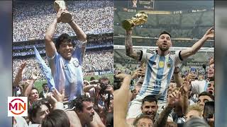 COMO EN EL 86´ MESSI FINALMENTE ALZÓ LA COPA DEL MUNDO AL IGUAL QUE DIEGO MARADONA [upl. by Ennaylloh]