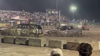 Ancaster Fair figure 8 demolition derby [upl. by Anital]