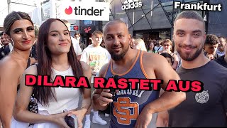 FRANKFURT EINFACH TINDER MIT DILARA🤣PUMPING MNKY [upl. by Lraep664]