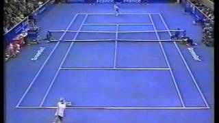 Steffi Graf Forehand Swinging Volley [upl. by Merari]