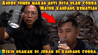 DEDE INOEN JEBAK SABUN PIPEL DI KANDANG ULAR COBRA BIKIN DEGDEGAN [upl. by Jennings807]