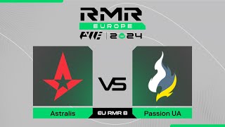 Astralis проти Passion UA  PWE CS2 EU RMR B 2024 [upl. by Omrellig]