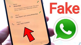 Fake Whatsapp Number 2024  How to Create Fake Whatsapp Account 2024  Fake Whatsapp Kaise Banaye [upl. by Allan]